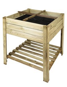 Huerto Urbano de madera - Cuadrado