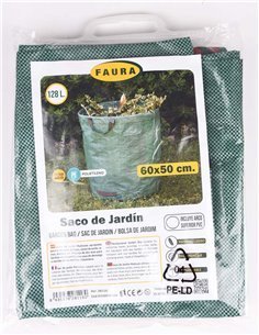 Saco de jardín - 128 litros