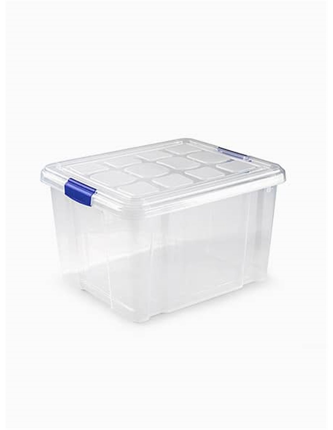 Cajas de Almacenaje Transparentes – Cajas Organizadoras de Plástico con  Tapa hermética