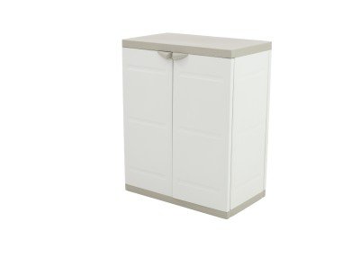 Armario Medio de 2 Estantes | Titanium Beige |...