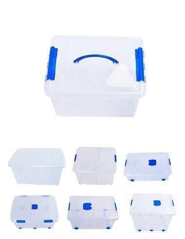Cajas de Almacenaje Transparentes – Cajas Organizadoras de Plástico con Tapa