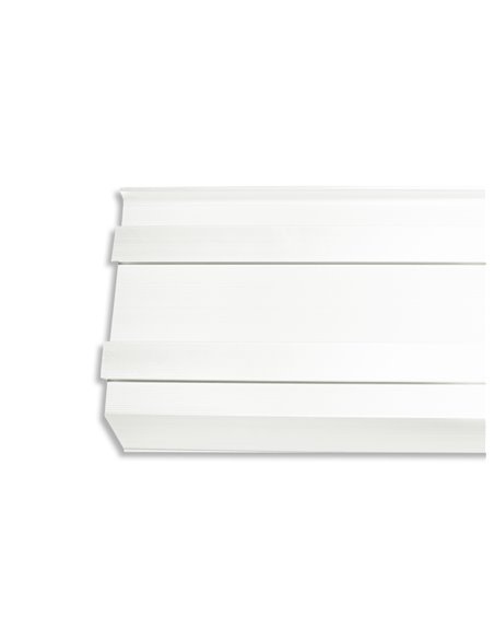 Rodapie Aluminio Labio Inferior 2m | X5 UNDS | Seleccione color y medida