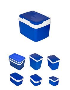 Nevera Portátil Rígida – Nevera Térmica con Asa Ajustable para Camping, Barbacoa y Viaje