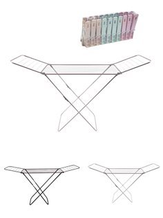 Tendedero de Ropa Plegable | Tendal de Estructura Metálica con Capacidad de 20 metros