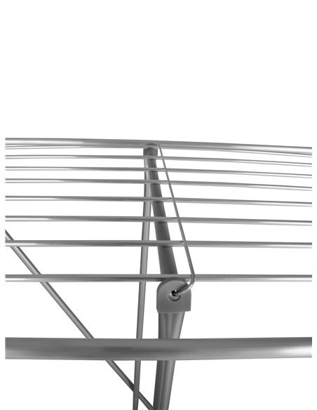 Tendedero de Aluminio con Capacidad de 20m | Tendal Plegable con Varillas Gruesas, Resistente y Antideslizante