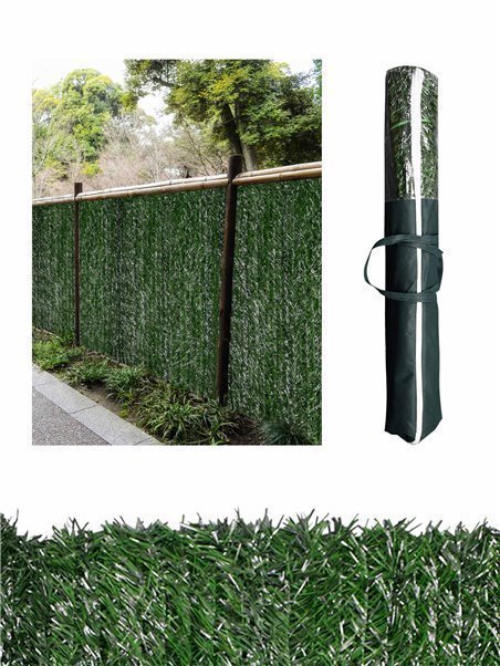Seto Artificial Premium Verde | 90% Ocultación | UV Resistente | Fácil Instalación  Ideal para Jardín, Balcón, Terraza
