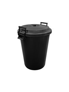 Cubo de Basura Industrial Robusto de 100 Litros - Contenedor de Residuos Duradero y Fácil de Limpiar