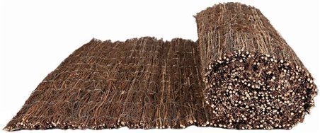Cerramiento Natural de Brezo 1400 g/m² para Jardín - Ocultación 80% - Rollos de 1x5m, 1.5x5m, 2x5m con Alambre Cosido  Cerramiento Natural de Brezo 1400 g/m² para Jardín - Ocultación 80% - Rollos de 1x5m, 1.5x5m, 2x5m con Alambre Cosido