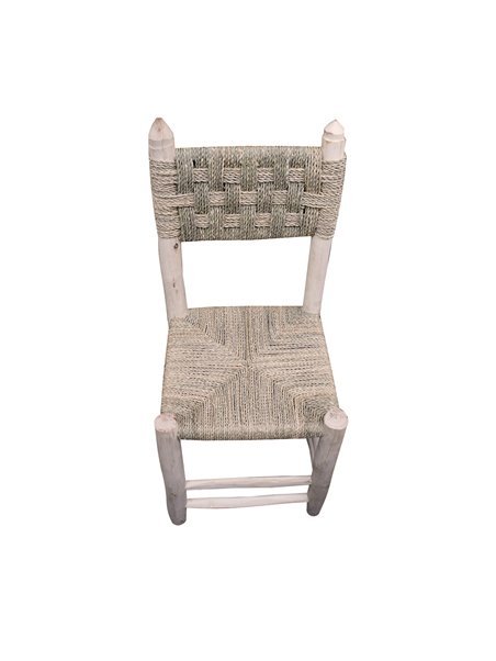 Silla de Esparto y Madera Rústica Artesanal - Alta Calidad, 43cm de Altura, Asiento Ancho de 39cm, Diseño Duradero y Confortable Silla de Esparto y Madera Rústica Artesanal - Alta Calidad, 43cm de Altura, Asiento Ancho de 39cm, Diseño Duradero y Confortable