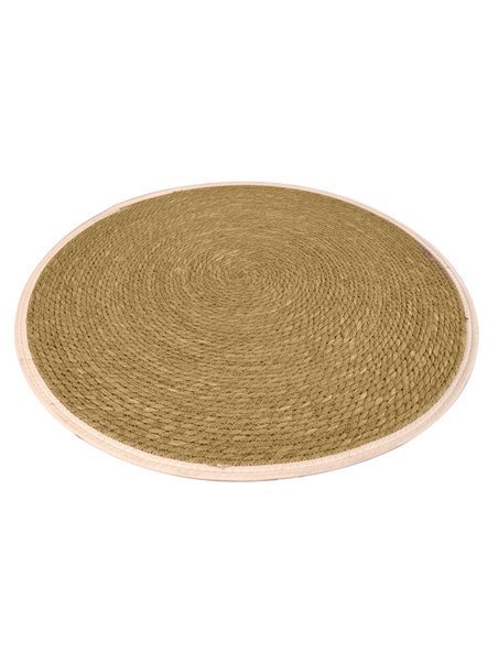Alfombra de Yute Redondo Trenzada a Mano – Alfombra multiuso Decorativa color Natural  Alfombra de Yute Redondo Trenzada a Mano – Alfombra multiuso Decorativa color Natural