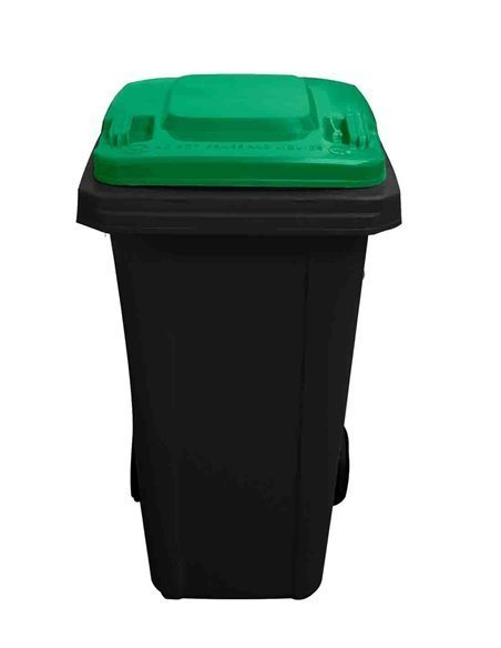 Contenedor de basura reciclables Ecodiseño 120L 2 ruedas  Contenedor de basura reciclables Ecodiseño 120L 2 ruedas
