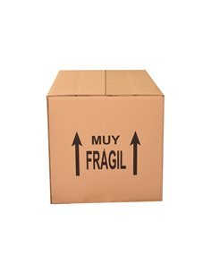 Caja de Cartón Canal Doble – Cajas de Almacenajes 60x40x40cm Resistente