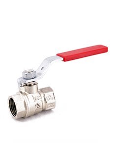 Válvula de esfera de palanca en latón