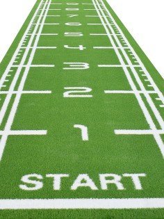 Césped Artificial Arrastre Plus Halterofilia - Rollos | Especial para arrastre de trineo y TRX