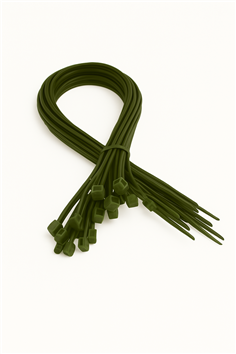 Bolsa de 100 UDS BRIDAS NYLoN 3,6X200MM Color verde