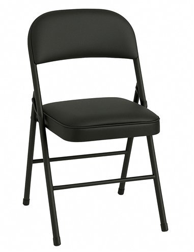 Silla Metálica Acolchada Plegable 80x46x46 cm |...