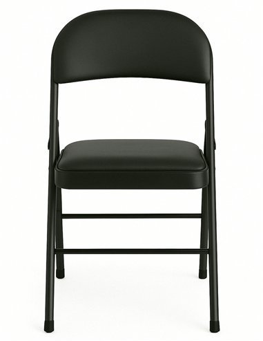 Silla Metálica Acolchada Plegable 80x46x46 cm |...