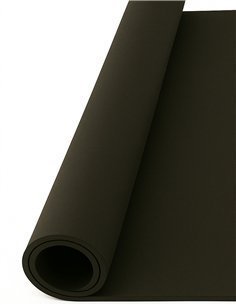 Esterilla de Ejercicio Negro liso - Fitness especial para gimnasios | SPORT PREMIUM | Sin Moteado
