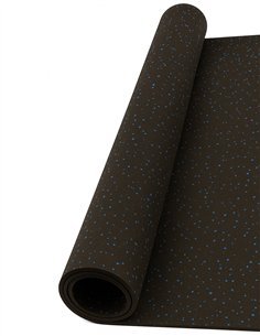 Esterilla de Ejercicio Moteado Azul - Fitness especial para Gimnasios | SPORT PREMIUM |  Base Negra