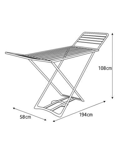 Tendedero Plegable de Resina para Ropa – 20m de...