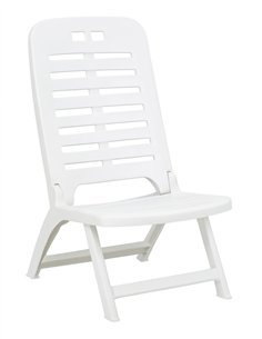 Silla Playa de Aluminio – Silla Plegable con Asas para Jardín, Terraza, Camping o Playa