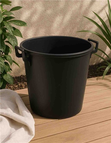 Cubo de Basura Industrial Robusto de 100 Litros - Contenedor de Residuos Duradero y Fácil de Limpiar Cubo de Basura Industrial Robusto de 100 Litros - Contenedor de Residuos Duradero y Fácil de Limpiar