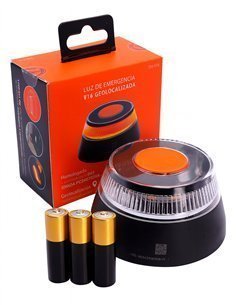 Luz Emergencia Coche Homologada DGT | Baliza V16 con Geolocalización IoT incluida hasta 2038 | Luz V16 Obligatoria enero 2026  