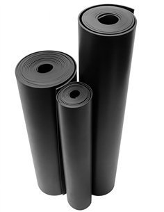 Rollo SBR 1 m Ancho Color Negro