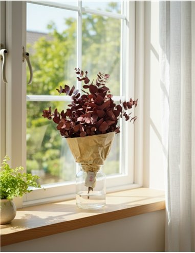 Ramo de Eucalipto Natural Decorativo | 5 Tallos...